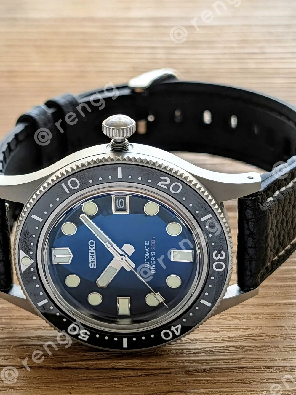 Seiko black automatic